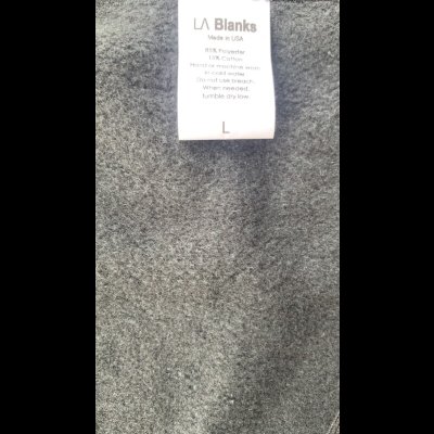 画像14: LA Blanks MADE IN U.S.A.アメリカ製スウェットカーディガン BLACK ・GRAY・ GREEN