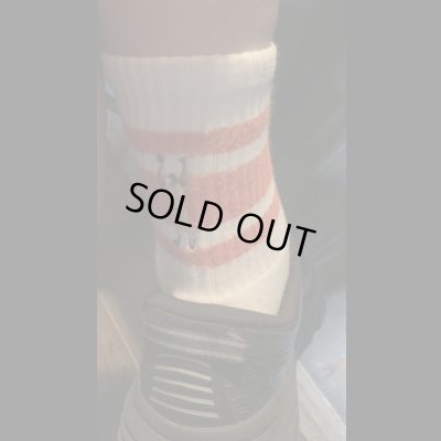 画像9:  TONNY Socks刺繍  靴下 ホワイト