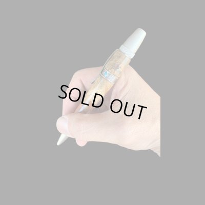 画像6: オリジナルボールペン　PHILLIPEN（フィリッペン）スペシャル花梨の瘤 (A)HAWKE EYE R/W　ターコイズ