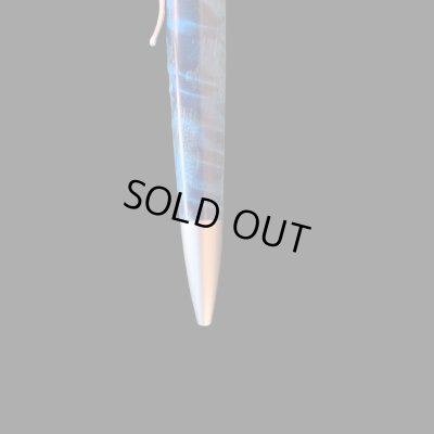 画像5: オリジナルボールペン　PHILLIPEN（フィリッペン）アクアシリーズ栃（トチ）ギラ杢　　ターコイズ