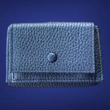 他の写真1: ITUAIS(イトゥアイス）　Compact Wallet　Taurillon Lagun (トリオンラグーン）財布　ダークブルー