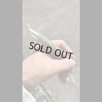 画像7: オリジナルボールペン　PHILLIPEN（フィリッペン） SILVER WOLF 神代タモ 杢　ターコイズ