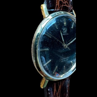 画像5: VINTAGE　OMEGA　SEA MASTER　DEVILLE　ブラウン文字盤　腕時計