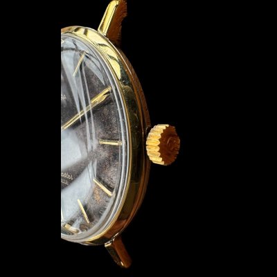 画像4: VINTAGE　OMEGA　SEA MASTER　DEVILLE　ブラウン文字盤　腕時計