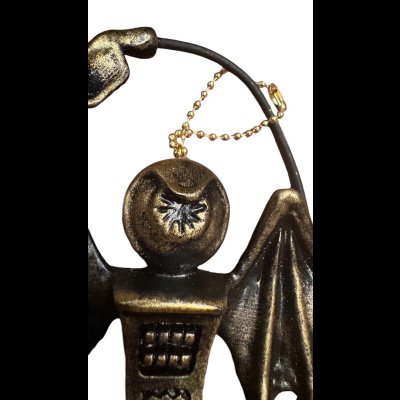 画像5: 66 オリジナル　ガスポンプクン　フィギュアキーホルダー　ゴールド　アイボリー　チャコールグレー