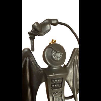 画像13: 66 オリジナル　ガスポンプクン　フィギュアキーホルダー　ゴールド　アイボリー　チャコールグレー