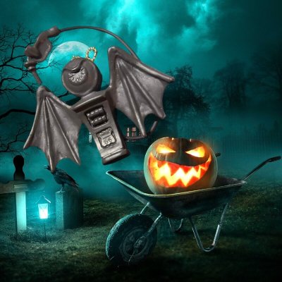 画像15: 66 オリジナル　ガスポンプクン　フィギュアキーホルダー　ゴールド　アイボリー　チャコールグレー