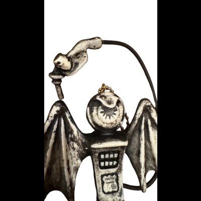 画像9: 66 オリジナル　ガスポンプクン　フィギュアキーホルダー　ゴールド　アイボリー　チャコールグレー