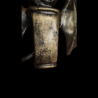 画像4: 66 オリジナル　ガスポンプクン　フィギュアキーホルダー　ゴールド　アイボリー　チャコールグレー