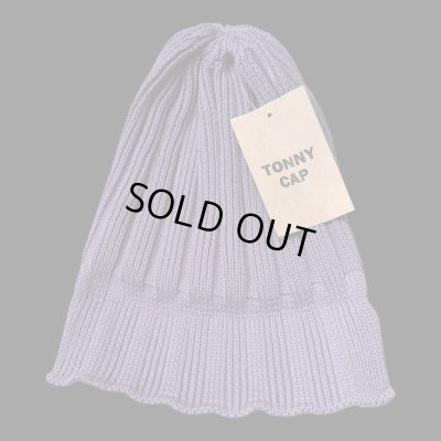 画像3:  TONNY CAP　ニットキャップ　パープル　オレンジ