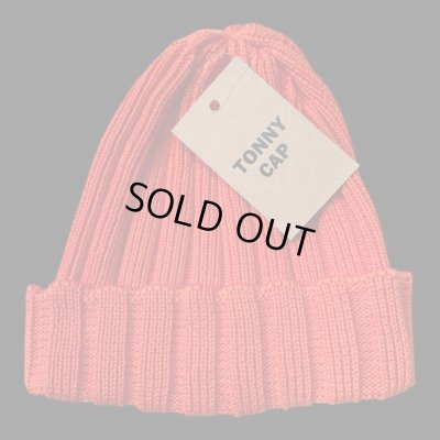 画像6:  TONNY CAP　ニットキャップ　パープル　オレンジ
