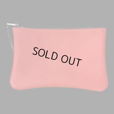 画像2: ITUAIS(イトゥアイス）qualquer coisa pouch  コケコイザポーチ　　SWIFT　LEATHER　２トーンカラー