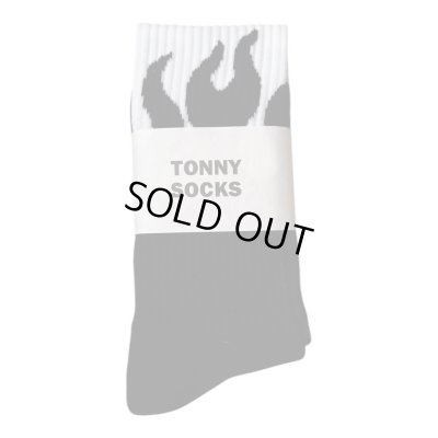 画像2:  TONNY Socksファイヤー  靴下　LONG  ロング Pile Socks Frames Long Length