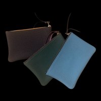 ITUAIS(イトゥアイス）qualquer coisa pouch  コケコイザポーチ　　Taurillon Lagun (トリオンラグーン）