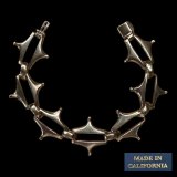 MADE IN CALIFORNIA  シルバーブレスレット Hexagon　ヘキサゴン　　MADE IN U.S.A.