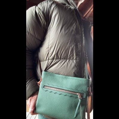 画像11: ITUAIS(イトゥアイス）Teleferico pouch  サコッシュ　　Taurillon Lagun (トリオンラグーン）