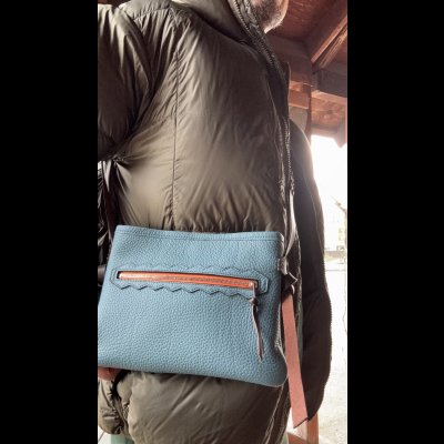 画像6: ITUAIS(イトゥアイス）Teleferico pouch  サコッシュ　　Taurillon Lagun (トリオンラグーン）