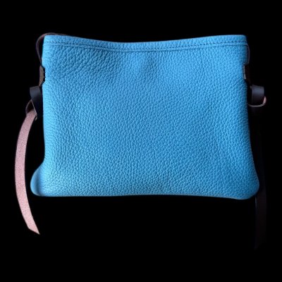 画像3: ITUAIS(イトゥアイス）Teleferico pouch  サコッシュ　　Taurillon Lagun (トリオンラグーン）