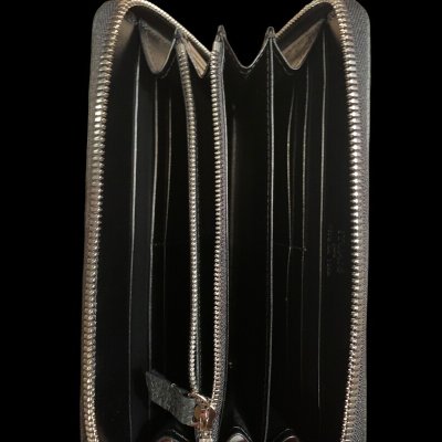 画像6: ITUAIS(イトゥアイス）　ＬＯＮＧ WALLET　Taurillon Lagun (トリオンラグーン）財布ブラック