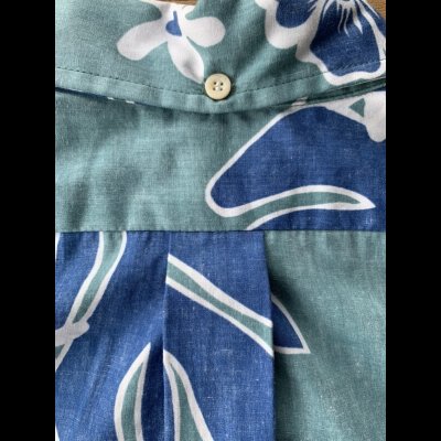 画像4: REYN SPOONER レインスプーナー　’９０年代〜タグ　アロハシャツ　ハワイアンシャツグリーン