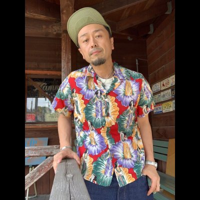 画像7: PINEAPPLE JUICE パイナップルジュース アロハシャツ ハワイアンシャツ デッドストック