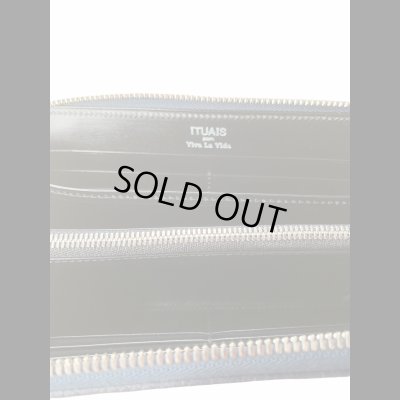 画像4: ITUAIS(イトゥアイス）　ＬＯＮＧ WALLET　Taurillon Lagun (トリオンラグーン）財布ダークネイビー