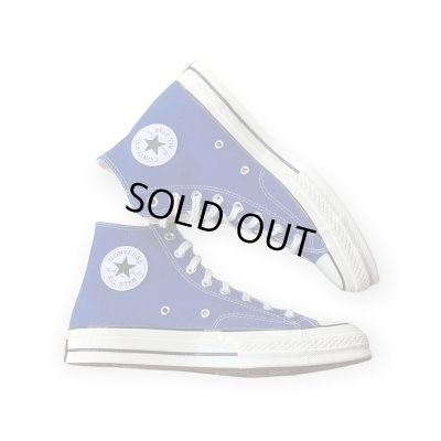 画像1: CONVERSE コンバース　CHUCK70 HI   キャンバスシューズ RUSH BLUE