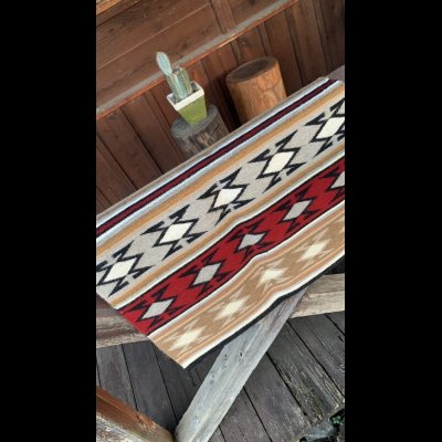 画像5: １９７０〜８０年代 Navajo Rug ナバホラグ　64×100