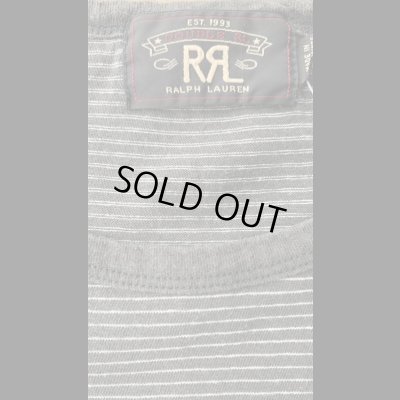 画像3: RRL　ダブルアールエル　ボーダーTEE　ブラック