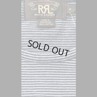 画像3: RRL　ダブルアールエル　ボーダーTEE　グレー