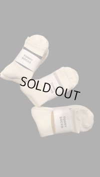  TONNY Socks  2足パック靴下　オフホワイト