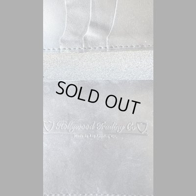 画像5: H.T.C.  Hollywood Trading Company  スタッズミドル財布　　BLACK