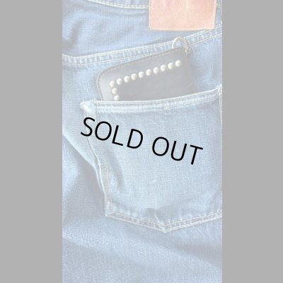 画像7: H.T.C.  Hollywood Trading Company  スタッズミドル財布　　BLACK