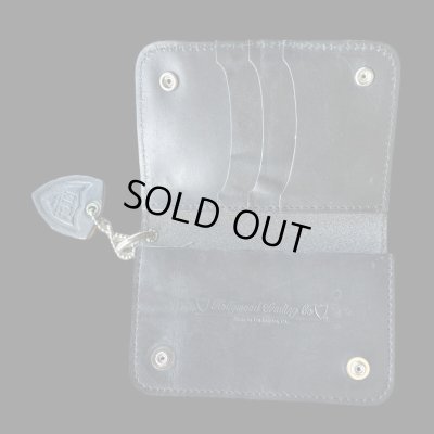 画像4: H.T.C.  Hollywood Trading Company  スタッズミドル財布　　BLACK