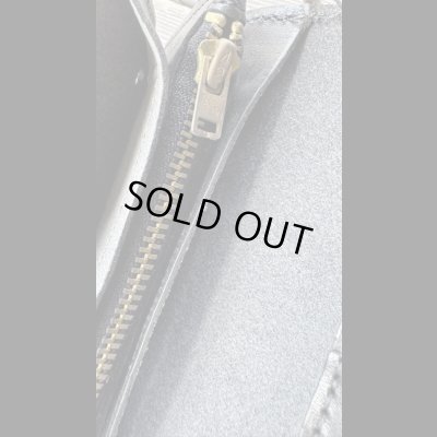 画像6: H.T.C.  Hollywood Trading Company  スタッズミドル財布　　BLACK