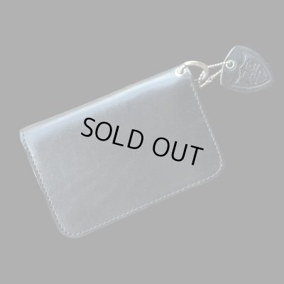 画像3: H.T.C.  Hollywood Trading Company  スタッズミドル財布　　BLACK