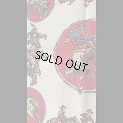 画像2: BANDANNAS  バンダナ　MADE IN U.S.A.　　COW BOY