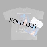 STAR WARS  TEE   BLACK    WHITE