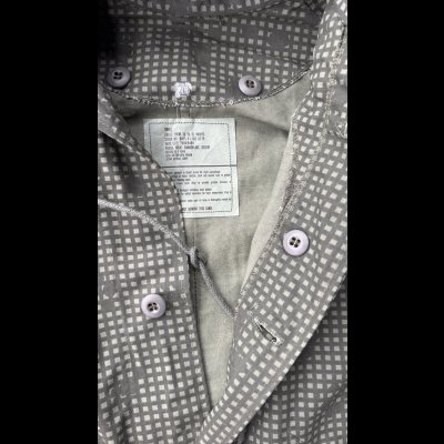 画像3: 2000年代DeadStock.フィッシュテールチェックカモコート　　