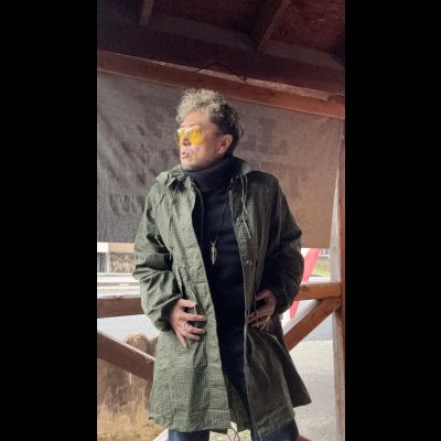 画像10: 2000年代DeadStock.フィッシュテールチェックカモコート　　