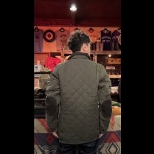 他の写真2: HUNTER OUTDOOR  キルティングジャケット GREEN