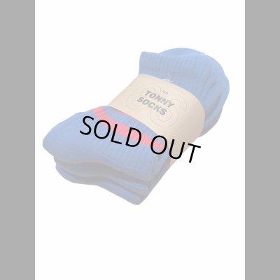 画像1: スペシャルプライス！！　66 25th Anniversary Edition TONNY Socks  25周年記念３足パック靴下　ロイヤルブルー