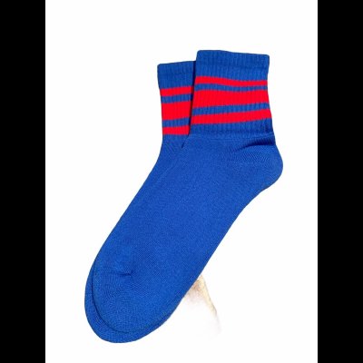 画像8: スペシャルプライス！！　66 25th Anniversary Edition TONNY Socks  25周年記念３足パック靴下　ロイヤルブルー