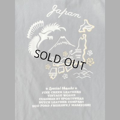 画像4: 66 25th Anniv. Cushman TEE  ２５周年記念クッシュマンワンボタンスラブティーシャツWEB限定BLACK