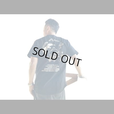 画像8: 66 25th Anniv. Cushman TEE  ２５周年記念クッシュマンワンボタンスラブティーシャツWEB限定BLACK