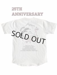 66 25th Anniv. Cushman TEE  ２５周年記念クッシュマンワンボタンスラブティーシャツ ホワイト