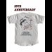 画像1: 66 25th Anniv. Cushman TEE  ２５周年記念クッシュマンワンボタンスラブティーシャツ ホワイト (1)