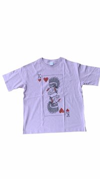 66オリジナル LITTLE WOLF EYES リトルウルフアイ君ＴＥＥシャツ ライラック