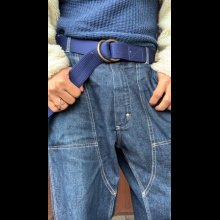 他の写真1: OBI  BELT  帯　リングベルト　　NAVY 紺帯