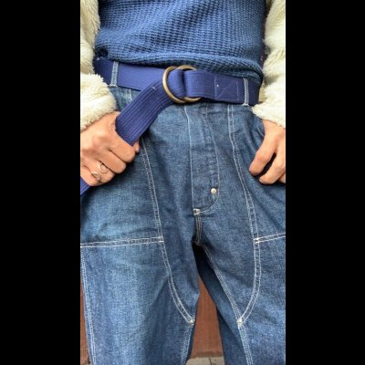 画像5: OBI  BELT  帯　リングベルト　　NAVY 紺帯